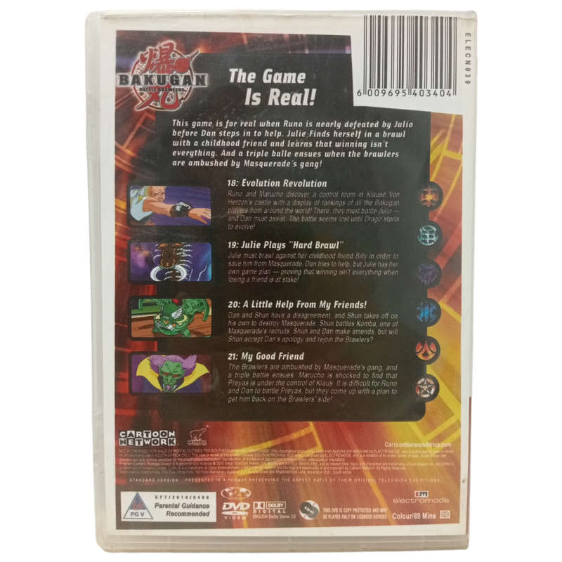 Bakugan - Battle Brawlers DVD Video
