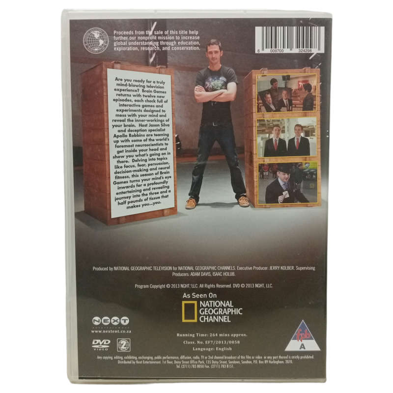 Brain Game - Season 2 DVD