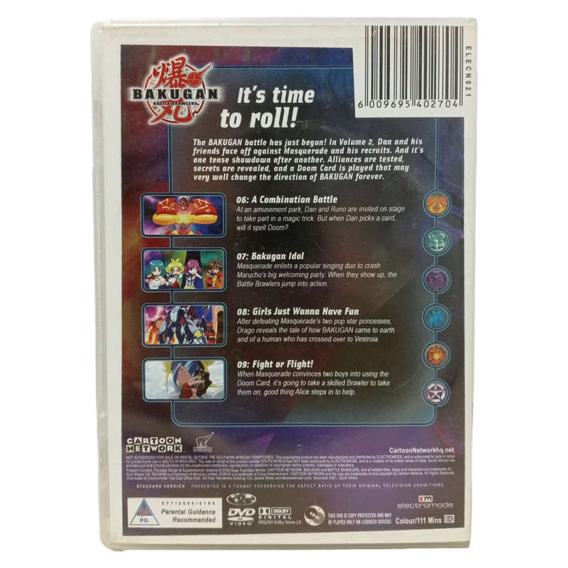 Bakugan - Battle Brawlers DVD