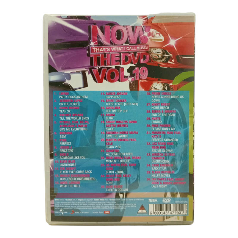 Now That`s what I Call Music - The DVD Vol.19 DVD Video