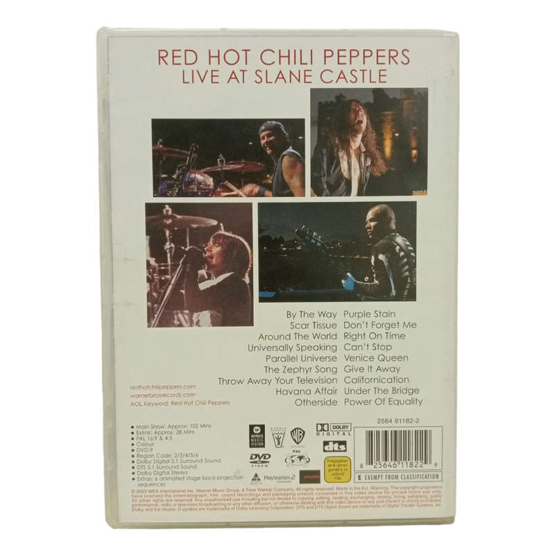 Red Hot Chili Peppers - Live At Slane Castle DVD Video