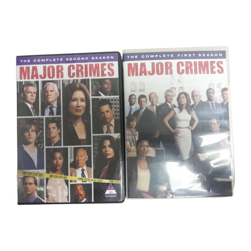 Major Crimes Season 1-2 DVD