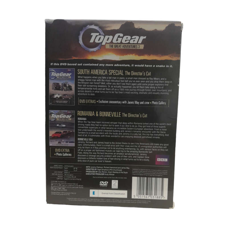 Top  Gear - The Great Adventures 3 DVD