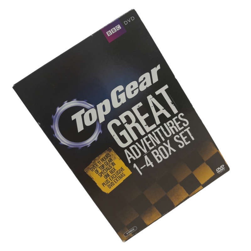 Top Gear - Great Adventures 1-4 Box Set DVD