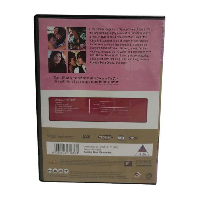 The L Word Season 3 DVD