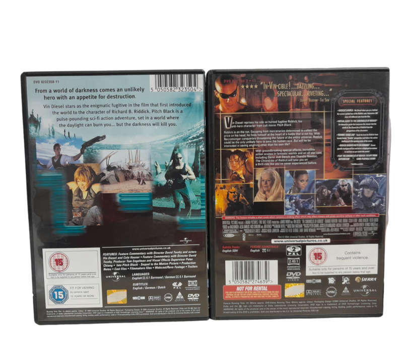 The Chronicles Of Riddick Box Set DVD