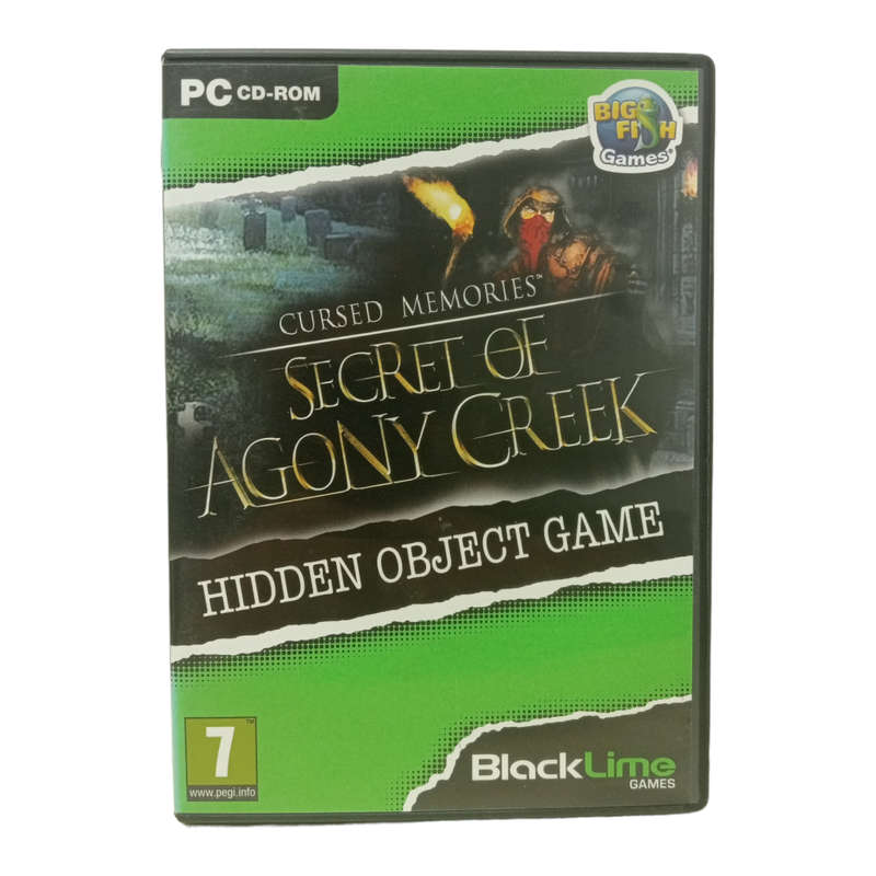 Cursed Memories - Secret of Agony Creek, Hidden Object Game PC (CD)