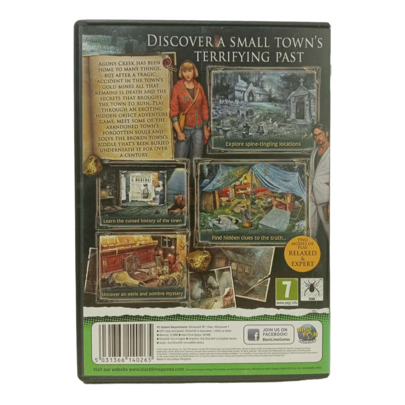 Cursed Memories - Secret of Agony Creek, Hidden Object Game PC (CD)