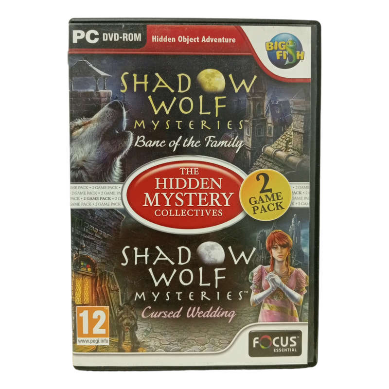 Shadow Wolf Mysteries 1&2, Hidden Object Game PC (DVD)