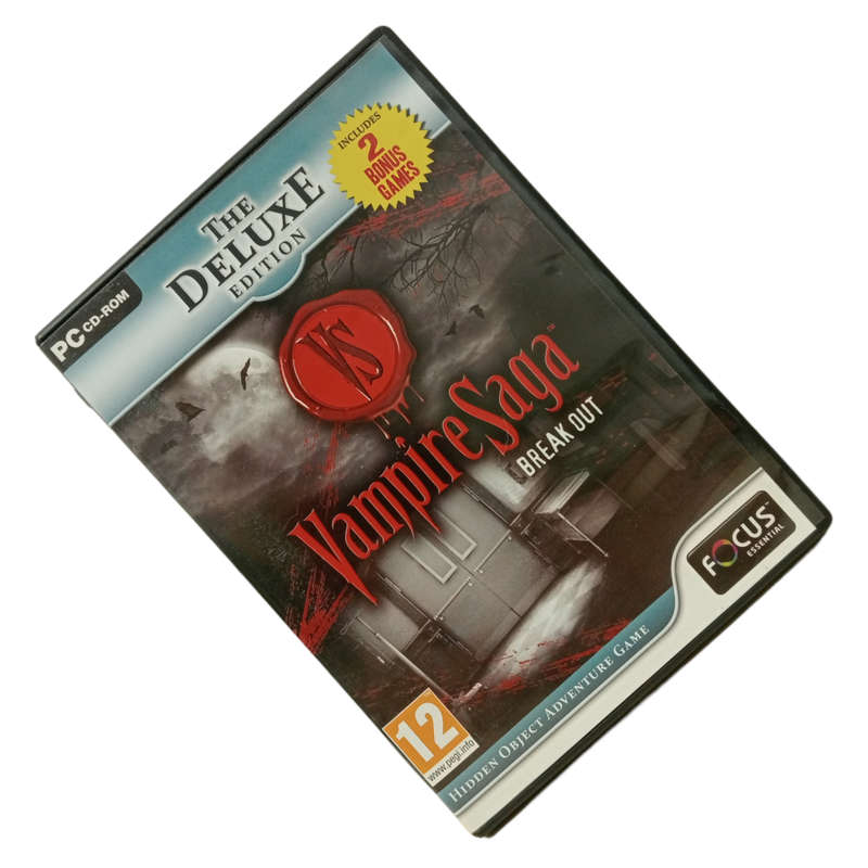 Vampire Saga - Break Out, Hidden Object Game PC (CD)