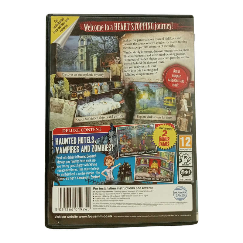 Vampire Saga - Break Out, Hidden Object Game PC (CD)
