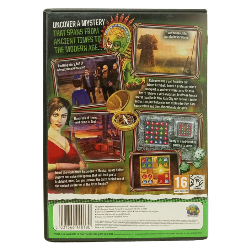 Millennium Secrets - Emerald Curse, Hidden Object Game PC (CD)