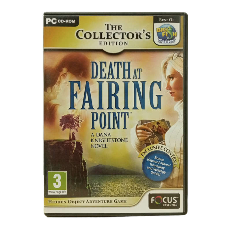 Death At Fairing Point, Hidden Object Game PC (CD)