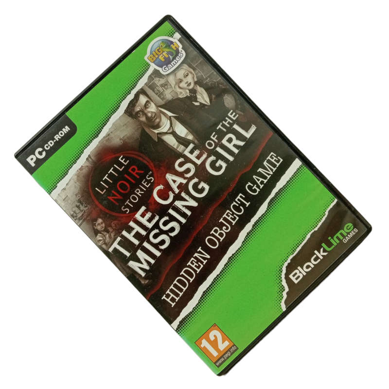 The Case of the Missing Girl, Hidden Object Game PC (CD)