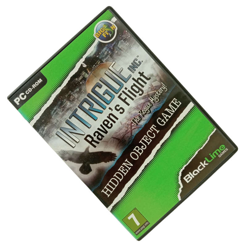 Intrigue Inc. - Raven`s Flight, Hidden Object Game PC (CD)