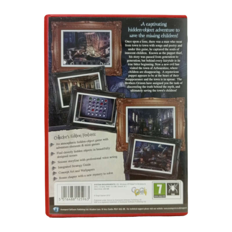 Intrigue Inc. - Raven`s Flight, Hidden Object Game PC (CD)