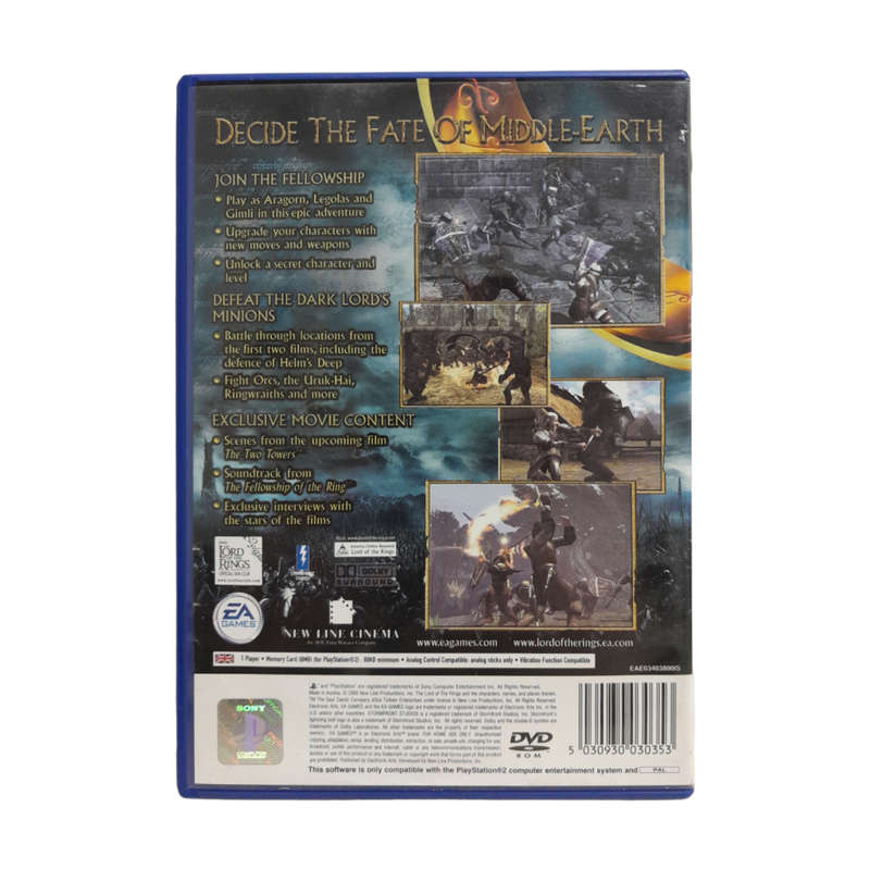 The Lord Of The Rings - The Two Towers PlayStation 2