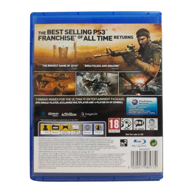 Call Of Duty - Black Ops Play Station 3