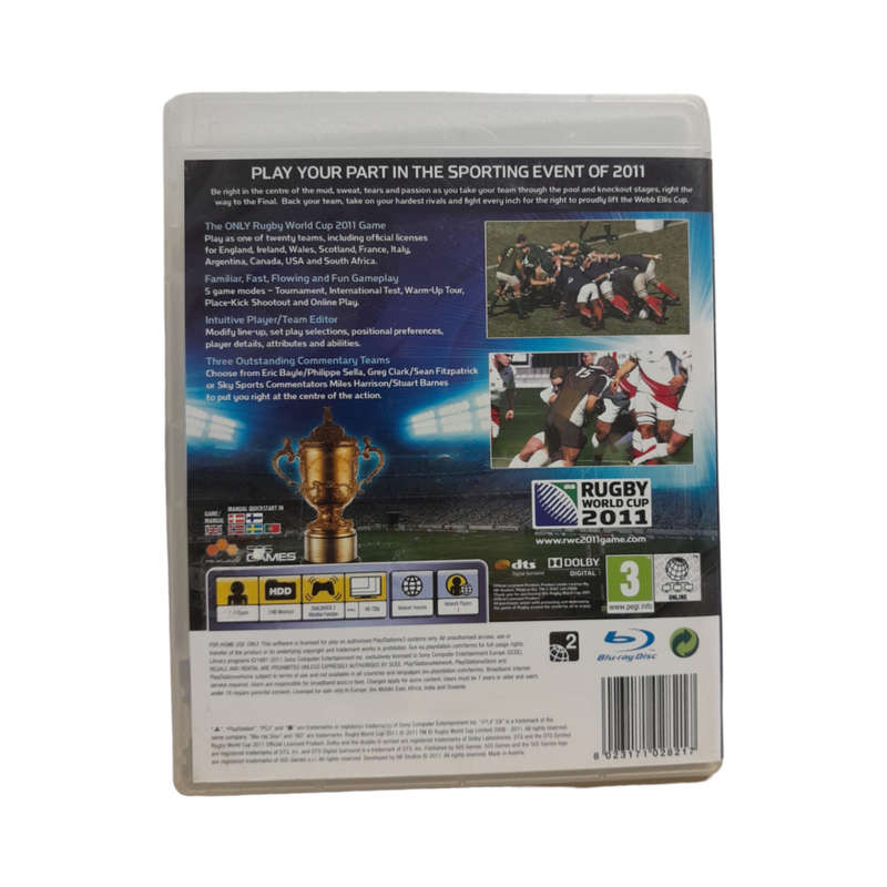 Rugby World Cup 2011 Play Station 3