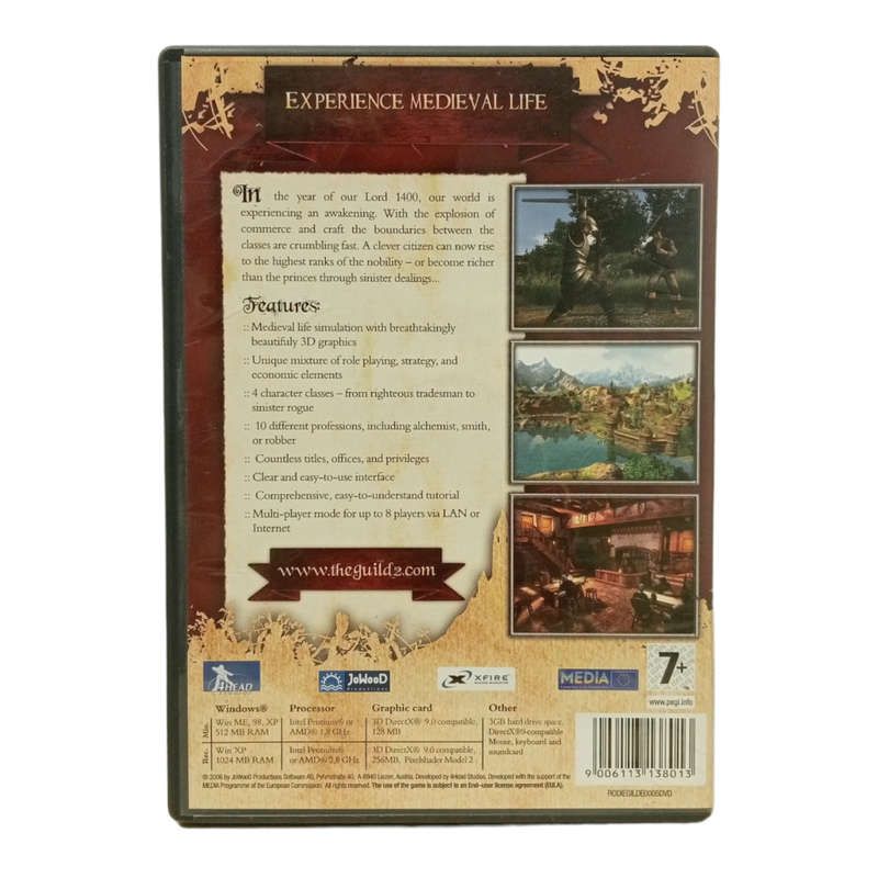 The Guild 2 PC (DVD)