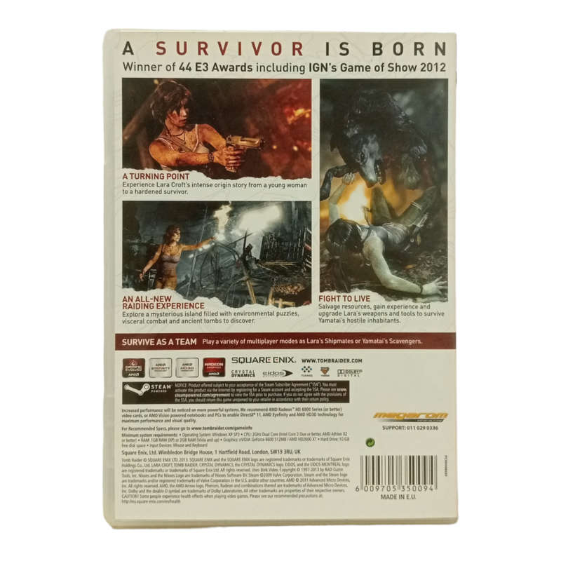 Tomb Raider PC (DVD)