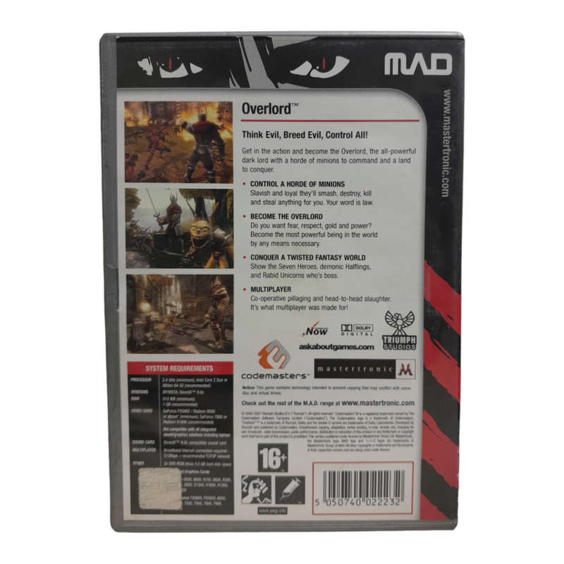 Overlord PC (DVD)