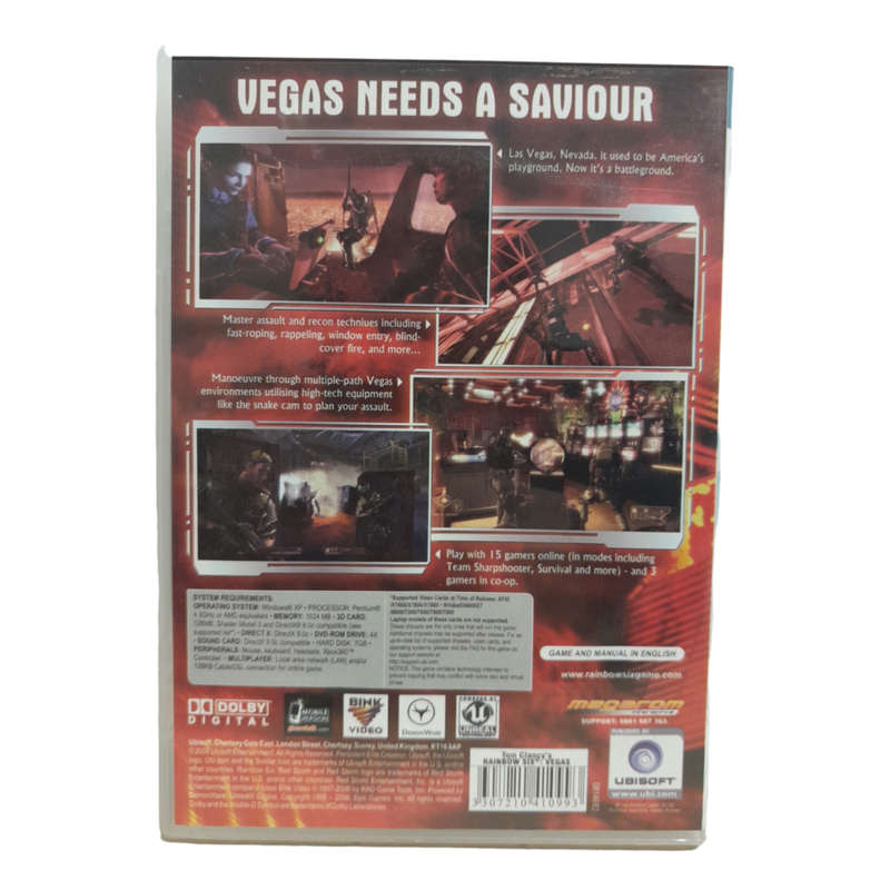 Rainbow Six - Vegas PC (DVD)