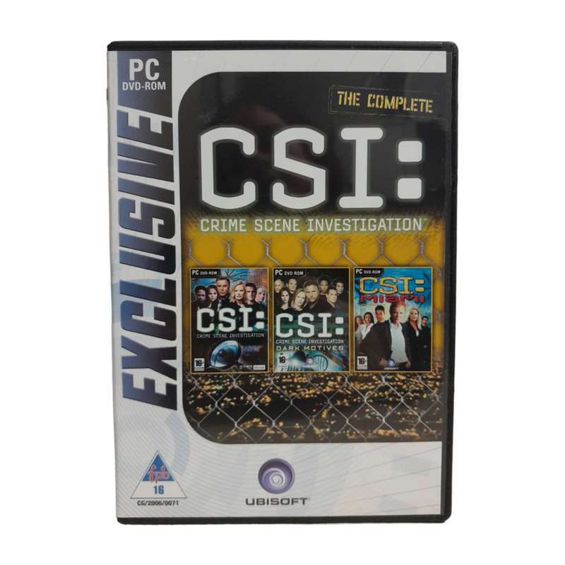 CSI: Crime Scene Investigation PC (DVD)
