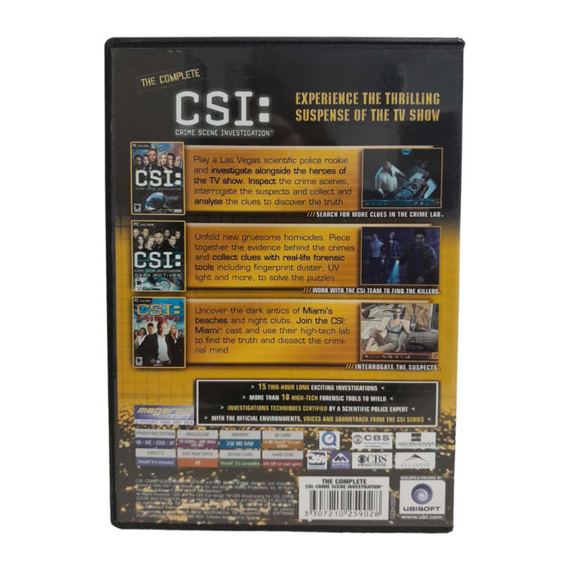 CSI: Crime Scene Investigation PC (DVD)