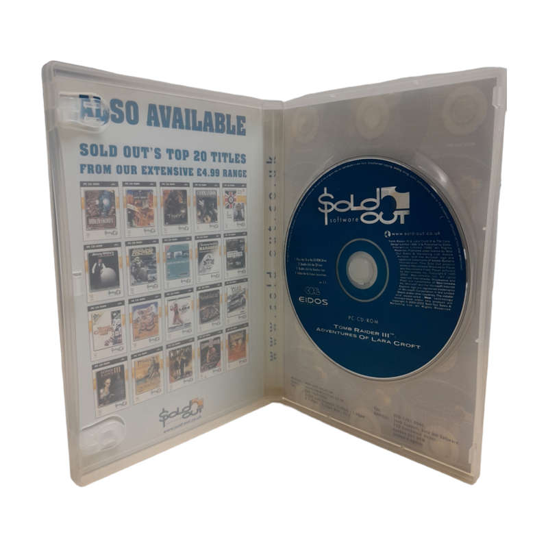Tomb Raider III - Adventures Of Lara Croft PC (CD)