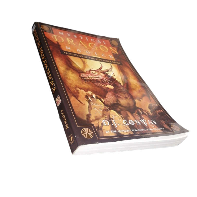2007 Mystical Dragon Magick- Teachings Of The Five Inner Rings by D. J. Conway First Edition Softcov