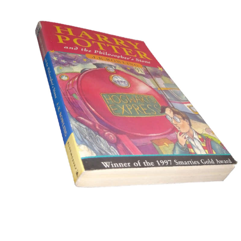 1997 Harry Potter And The Philosopher`s Stone by J. K. Rowling Rare Young Dumbledore Edition Softcov