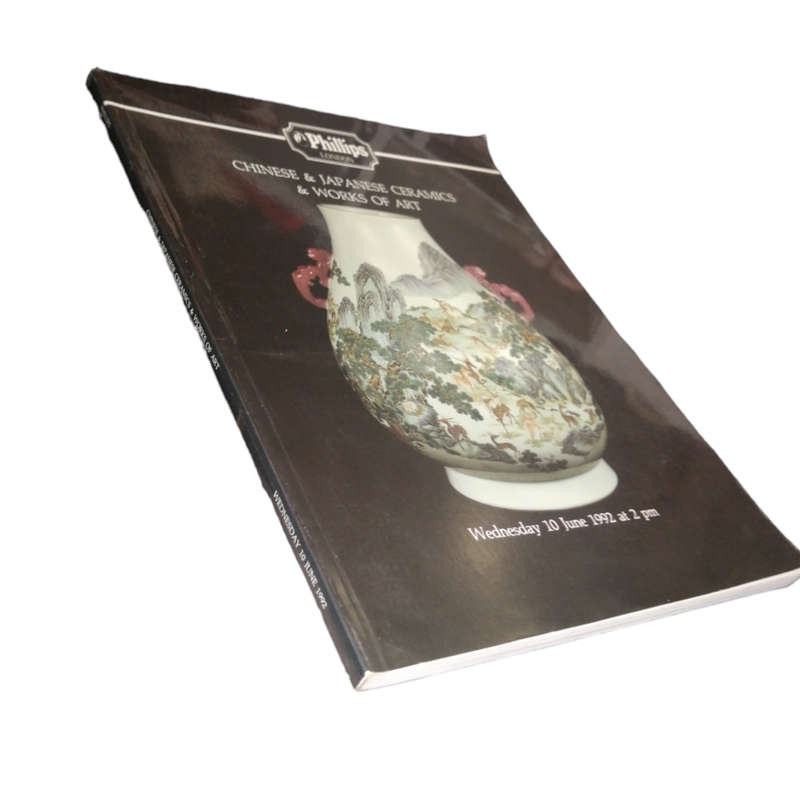 1992 Phillips Chinese And Japanese Ceramics And Works Of Art Auction Catalog Softcover