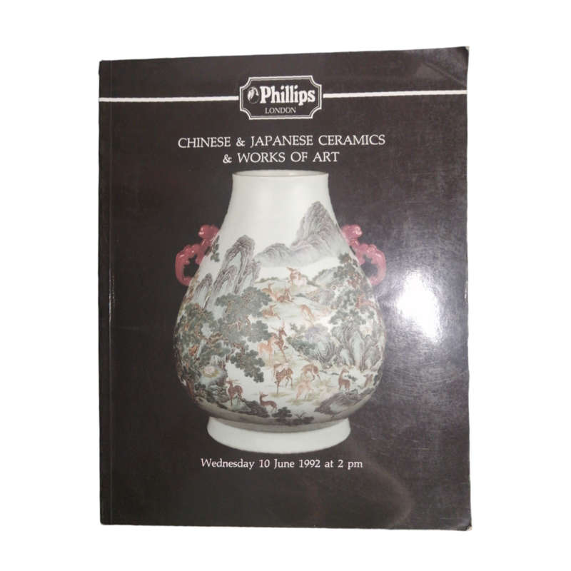 1992 Phillips Chinese And Japanese Ceramics And Works Of Art Auction Catalog Softcover