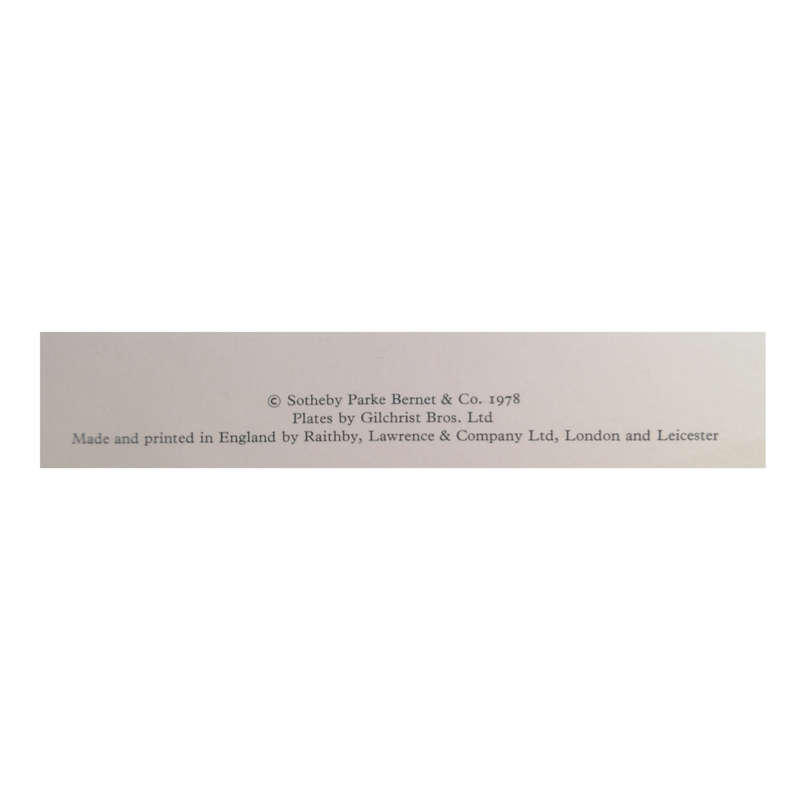 1978 Sotheby`s Catalogue Of Chinese Jades And Decorative Arts Auction Catalog Softcover