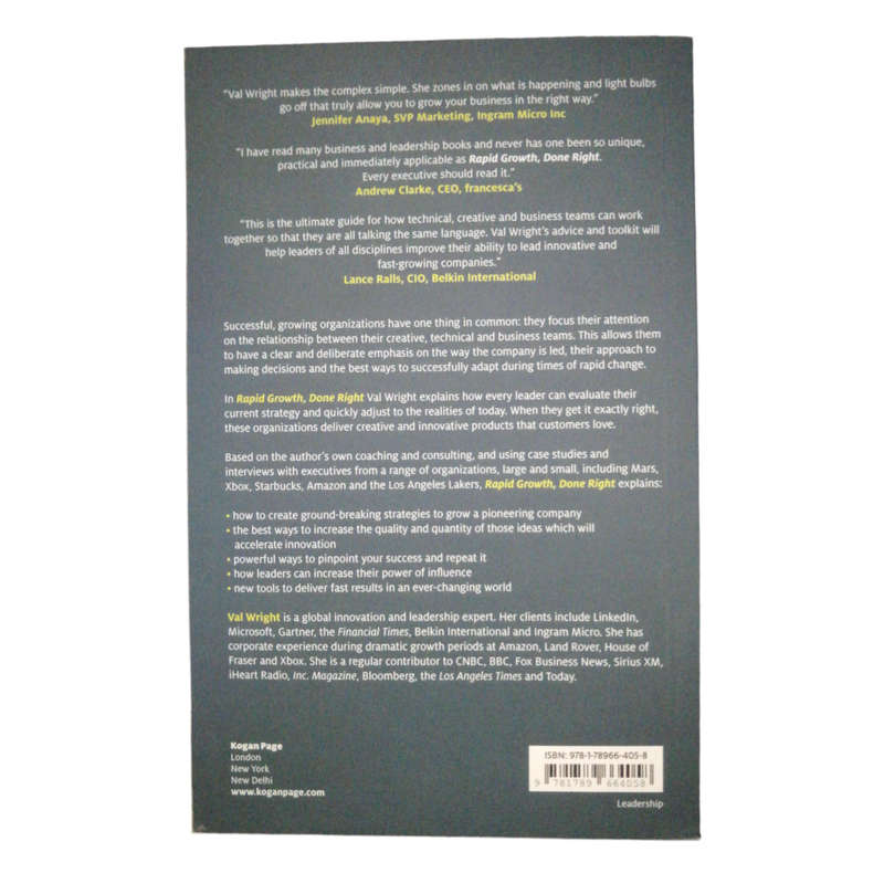2020 Rapid Growth, Done Right by Val Wright Softcover