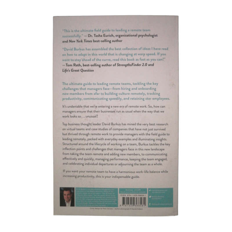 2021 Leading From Anywhere by David Burkus Softcover