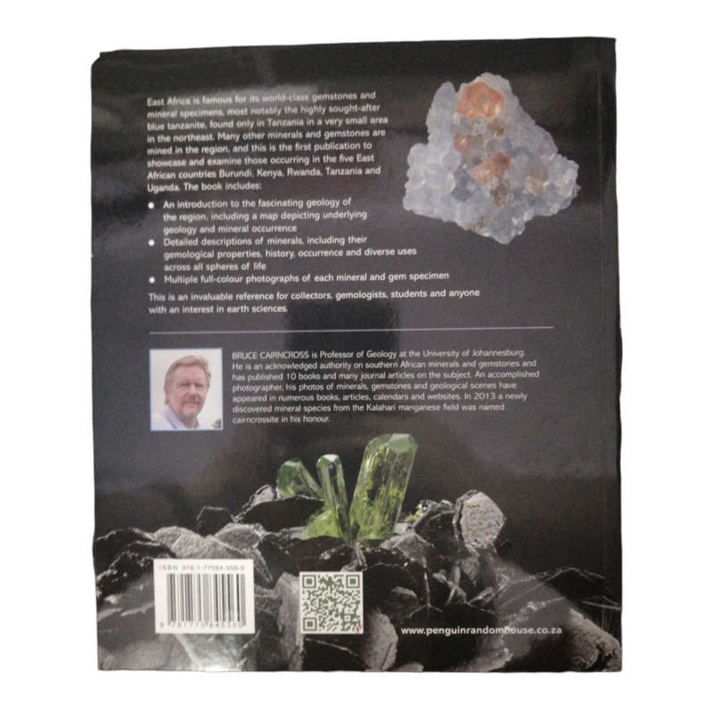 2019 Minerals And Gemstones Of East Africa by Bruce Cairncross Softcover