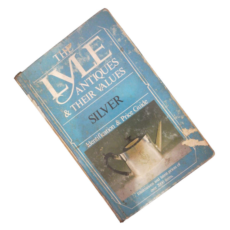 1988 The Lyle Antiques And Their Values- Silver Hardcover w/o Dustjacket