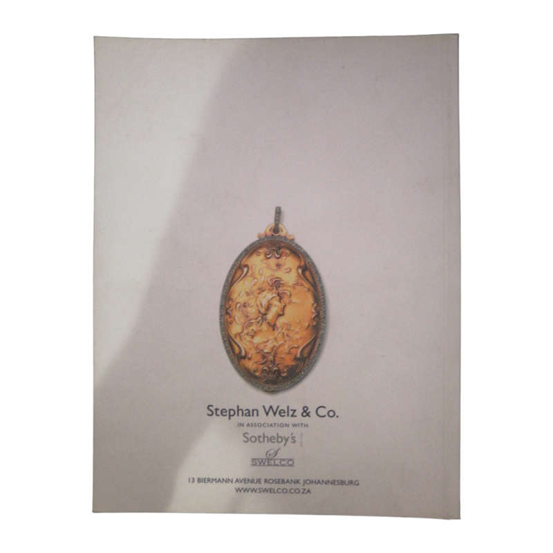 2007 Stephan Welz  & Co. in Association with Sotheby`s  Decorative And Fine Arts, Jewels And Books