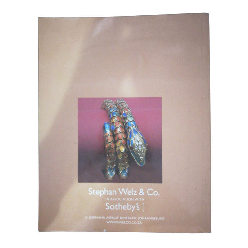 2007 Stephan Welz  & Co. in Association with Sotheby`s  Decorative And Fine Arts, Jewels And Books