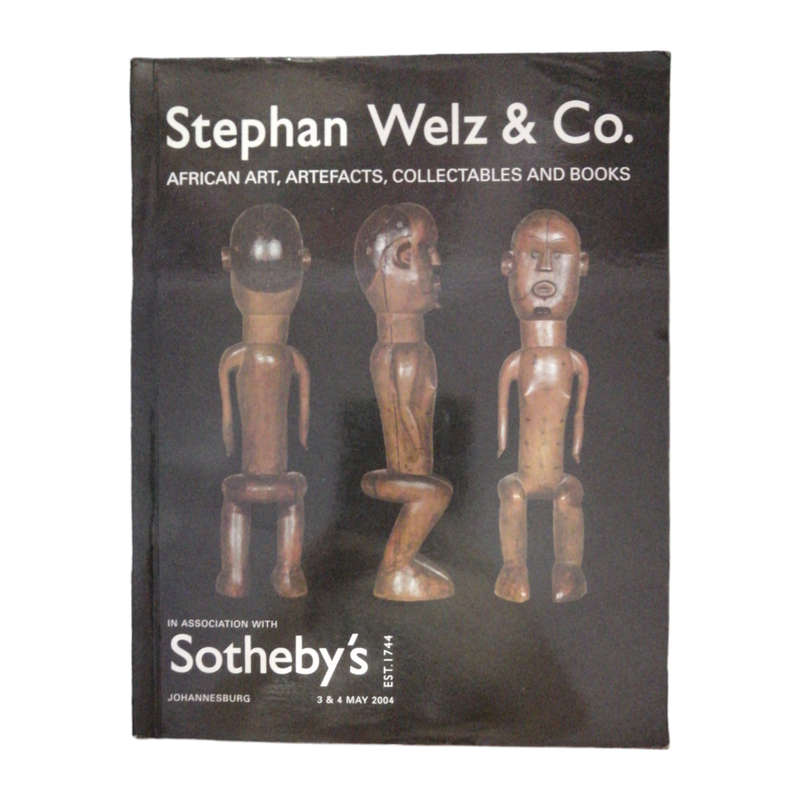2004 Stephan Welz  & Co. in Association with Sotheby`s  African Art, Artefacts, Collectables and Bo