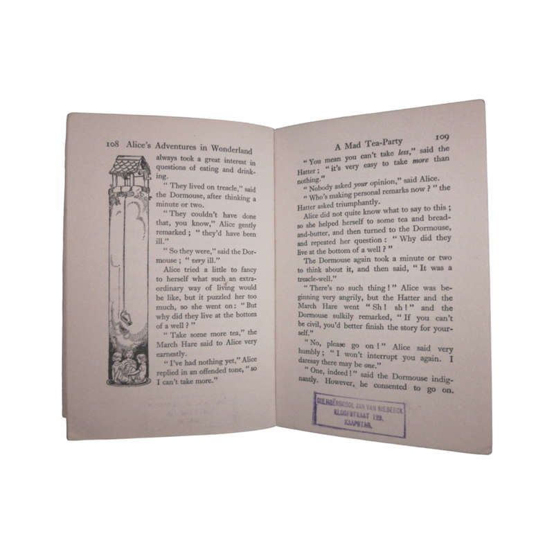 Alice`s Adventures In Wonderland With Bruno`s Revenge by Lewis Carroll Hardcover w/o Dustjacket