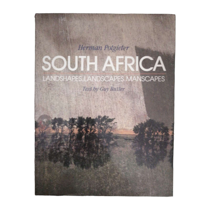 1990 South Africa Landscapes, Landscapes, Manscapes by Herman Potgieter Hardcover w/ Dustjacket