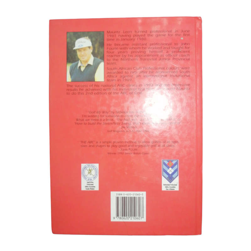 1997 The ABC Of Golf by Mauritz Leen Hardcover w/o Dustjacket