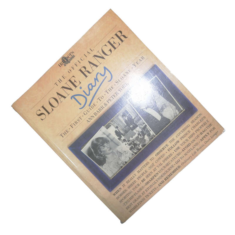 1983 The Official Sloane Ranger Diary by Ann Barr and Peter York Softcover