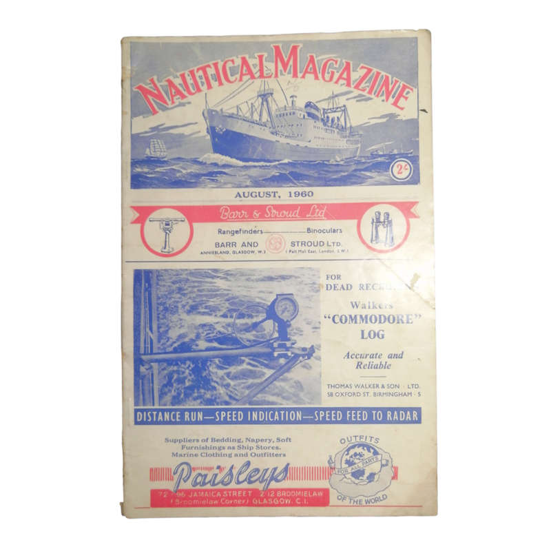 The Nautical Magazine 9 Issue set- July 1948, April-May 1949, April-May 1950, August 1960, May 1961,