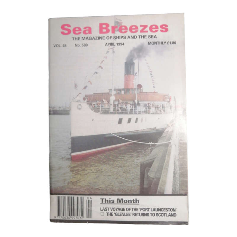 Sea Breezes Magazines 6 Issue Set- January 1991, March-April 1994, November-December 1994, January 1