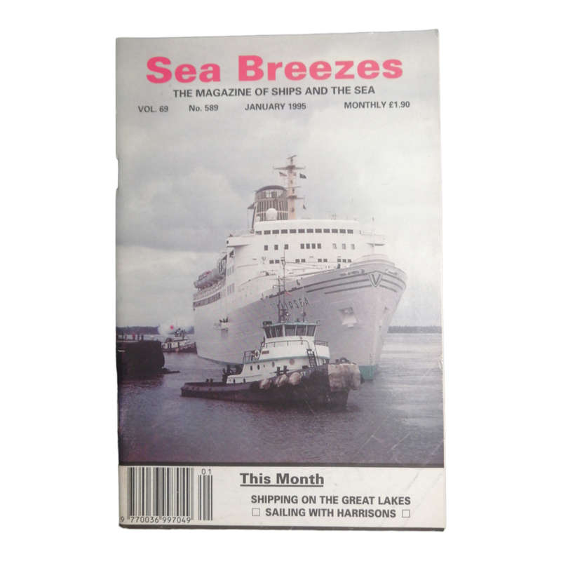 Sea Breezes Magazines 6 Issue Set- January 1991, March-April 1994, November-December 1994, January 1