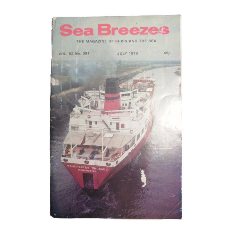 1978 Sea Breezes Magazines 8 Issue Set- January- May, July-August, October-December Softcover